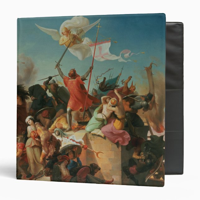 Godfrey de Bouillon, French Crusader Binder (Front/Inside)