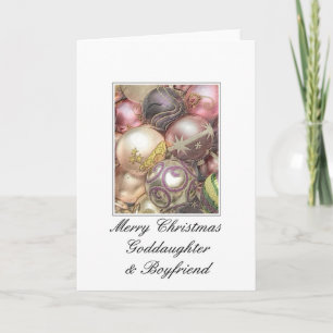 Godgirl & Boyfriend Joyeuse carte de Noël