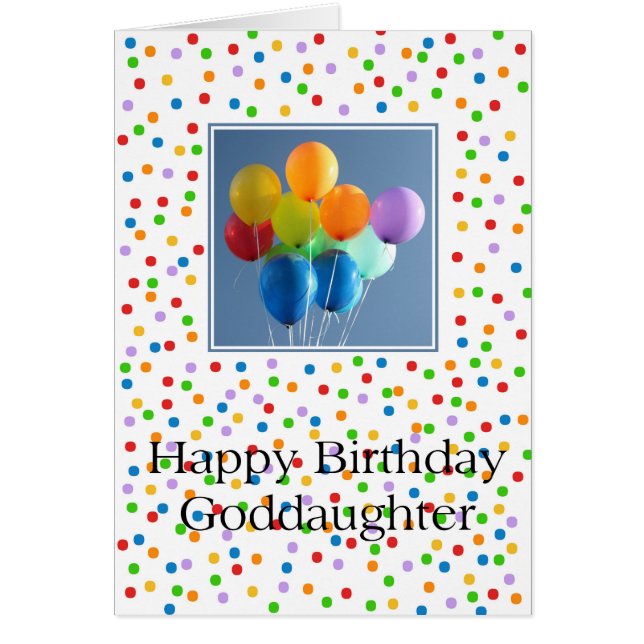 Godgirl, joyeux anniversaire de ballon (Devant)