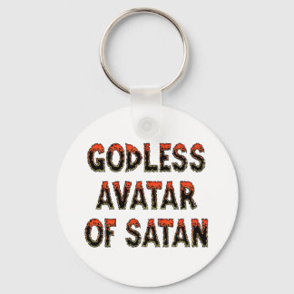 Godless Avatar of Satan Keychain