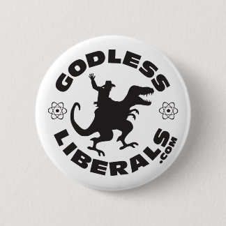 Godless Liberals Official Logo Button