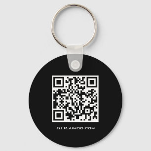 Godlike Production QR Logo Key-Chain Keychain