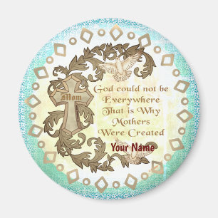 Godly Christian Mom  magnet 