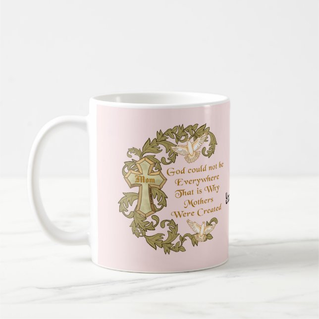 Godly Christian Mom  mug (Left)