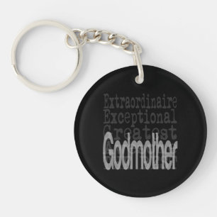 Godmother Extraordinaire Keychain