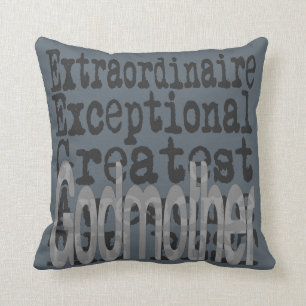 Godmother Extraordinaire Throw Pillow