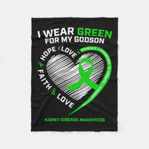 Godmother Godfather Gifts Godson Kidney Disease Aw Fleece Blanket