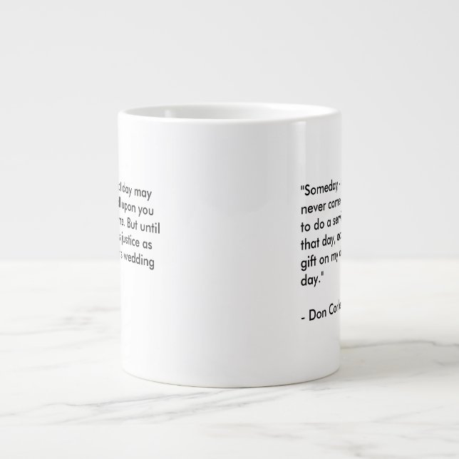 Godmother Large Coffee Mug (Front)
