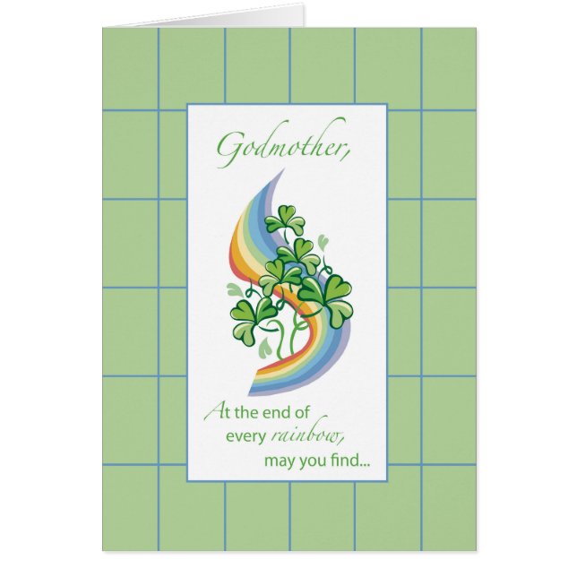 Godmother, Religious St. Patrick’s Day Rainbow (Front)
