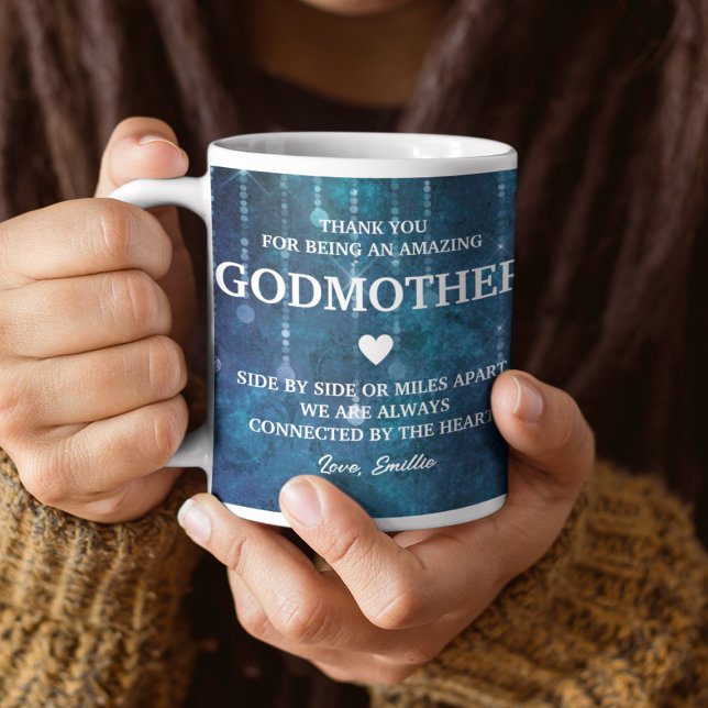 Godmother Thank You Heartfelt Message Personalized Coffee Mug (Godmother Thank You Heartfelt Message Personalized Coffee Mug
)