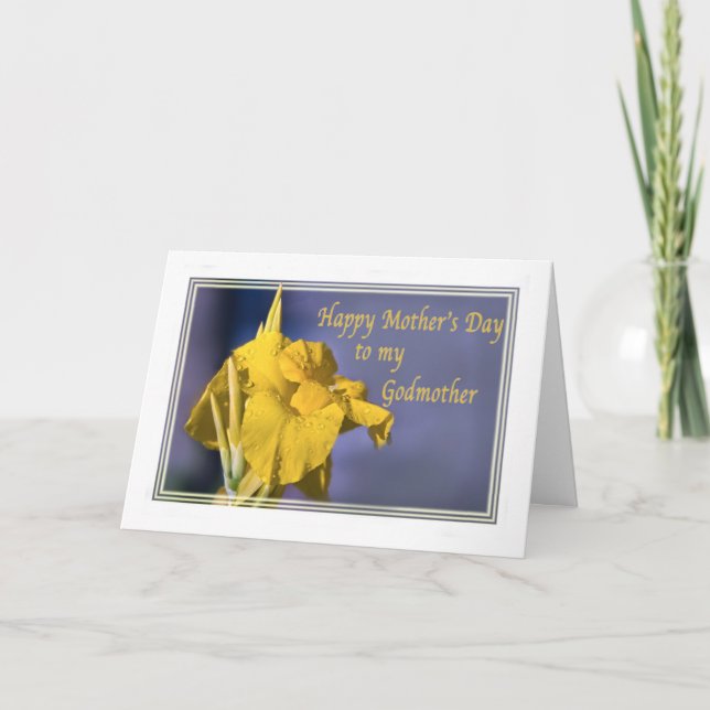 Godmother's Mother's Day Card (Front)