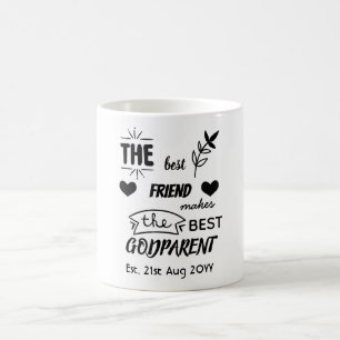Godparent MUG Godmère Parrain Personnalisé