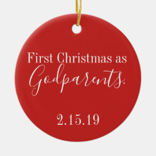 godparents ornament
