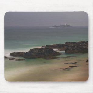 Godrevy Lighthouse, Cornwall, UK Mouse Pad