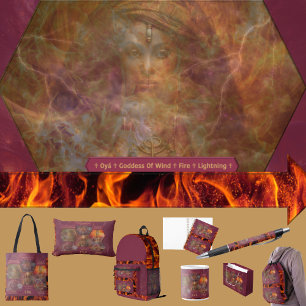Gods and Goddess Of Fire Tote Bag