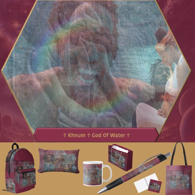 Gods and Goddess Of Water Poster (Get the full “Gods + Goddesses Of Water” collection at: https://bit.ly/SmartArtZazzle. )