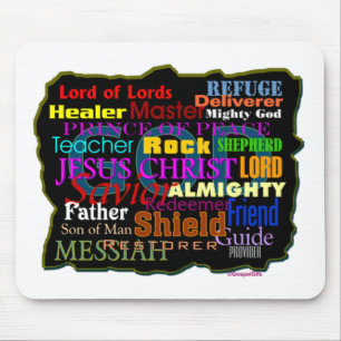 God's Attributes Mouse Pad
