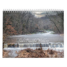God's Beautiful World #7 Calendar