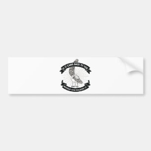 Gods Boomerang Bumper Sticker