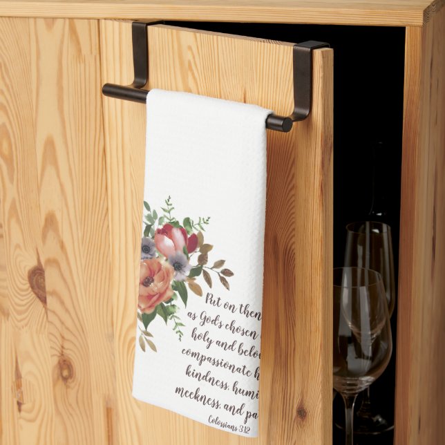 God's chosen ones  kitchen towel (Thirds Fold)