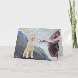 God's Creation of the Italian Spinone Card