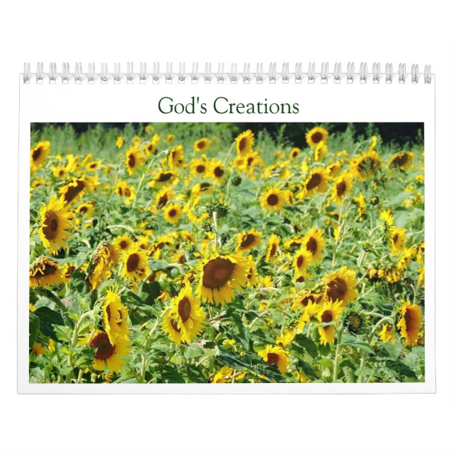 God's Creations Calendar (Cover)