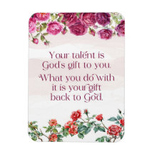 Gods Gift Is Your Talent Pretty Red Purple Roses