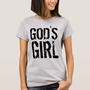 GOD'S GIRL Christian T-shirts