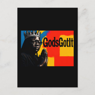 Gods Got It PostCard