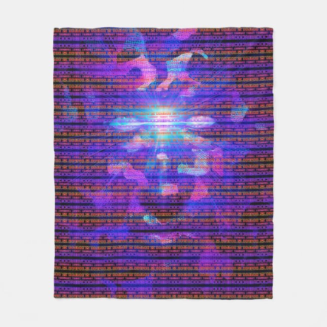 God's Got Your Back Fleece Blanket (Front)