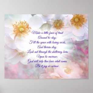 God's Help Day by Day Poster