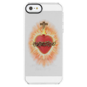 God's Infinite Love Clear iPhone SE/5/5s Case