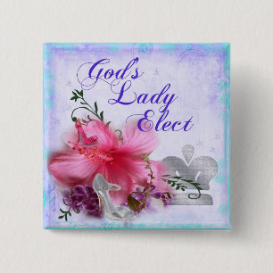 God's Lady Elect Pin