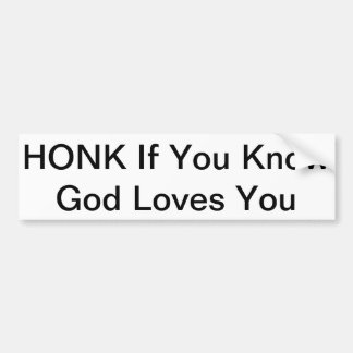 God's Little Ad Bumper Sticker
