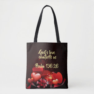 God's Love All-Over-Print Tote Bag, Medium Bag