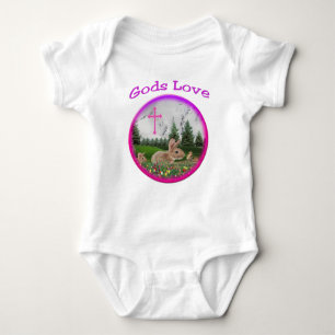 gods Love Baby Bodysuit