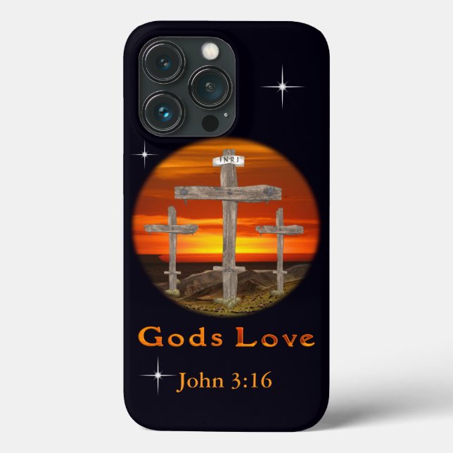 Gods Love Case-Mate iPhone Case (Back)
