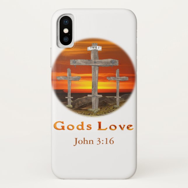 Gods Love Case-Mate iPhone Case (Back)