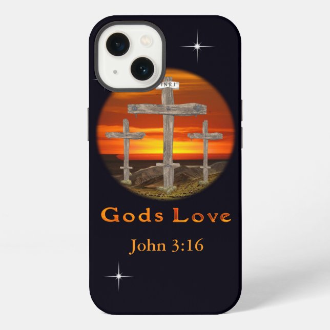 Gods Love iPhone Case (Back)