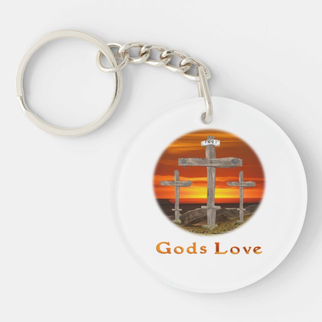 Gods Love Keychain (Front)