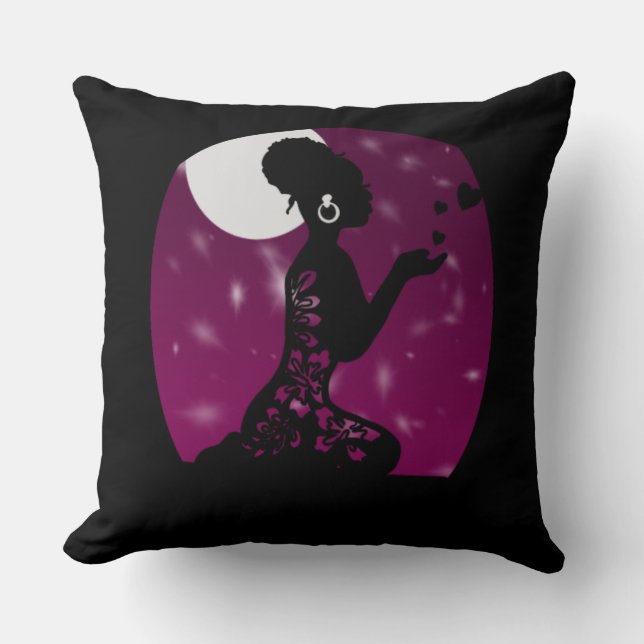 God's Love Throw Pillow (Front)