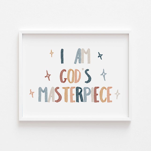God's masterpiece poster (Creator Uploaded)