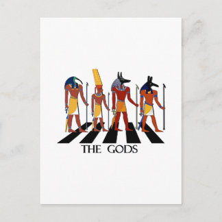 Gods of Abbey Road Postcard