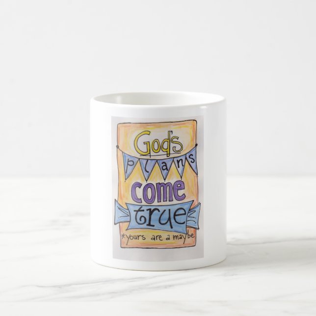 God's plans mug (Center)