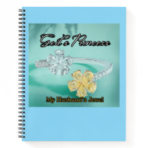 God's Princess 8.5" x 11" Spiral Notebook Apron