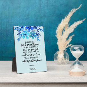 God's Promise for your Every Need - Isa. 41:10 Plaque