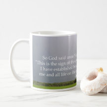 God's Promise in the Rainbow Coffee Mug