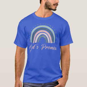 Gods Promise Rainbow Easter Day Funny Gift For God T-Shirt
