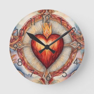 God's Sacred Heart Clock