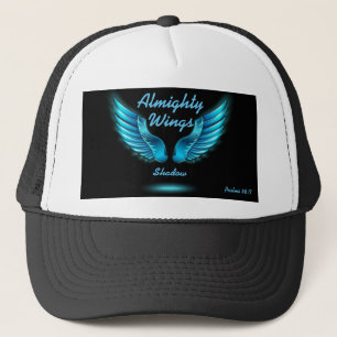 God's Wings Shadow Psalms 36:7 Hat Personalize